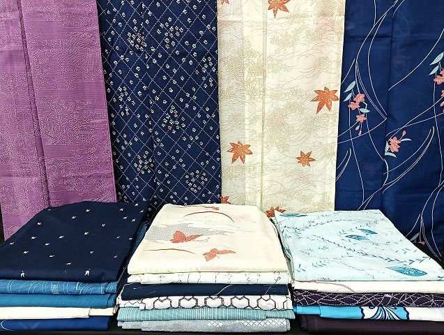 平和屋着物■夏物 小紋 絽 紗 洗える着物 まとめて20点 鳥 蝶 風景 松竹梅 花柄 着用可能多数 mmm1725