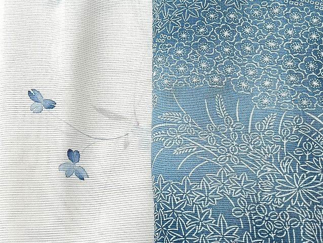 平和屋着物■夏物 小紋 絽 紗 まとめて20点 花柄 手描き 暈し染め 金彩 着用可能多数 全て正絹 mmm1726