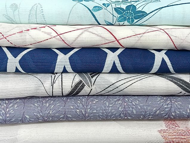 平和屋着物■夏物 小紋 絽 紗 洗える着物 まとめて20点 花柄 暈し染め 着用可能多数 mmm1724