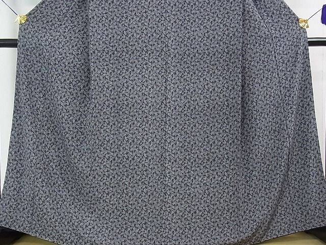 平和屋本店■極上　人間国宝　小宮康孝　江戸小紋　大根とおろし金　黒地　逸品　3kh1631 - 平和屋