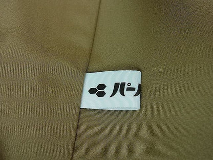 平和屋本店■極上　小紋　コウモリ　蝙蝠　蝋色地　逸品　3kh1868 - 平和屋