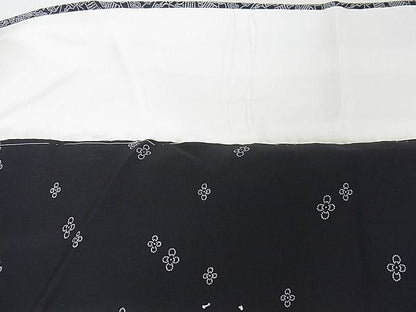 平和屋本店■極上　人間国宝　小宮康孝　江戸小紋　大根とおろし金　黒地　逸品　3kh1901 - 平和屋