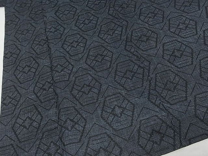 平和屋本店■極上　夏物　重要無形文化財　本場宮古上布　亀甲文　着丈162.5cm　裄丈66.5cm　苧麻　逸品　3kk3342