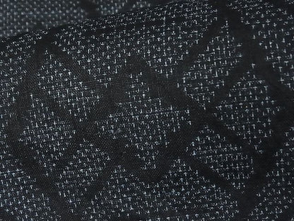 平和屋本店■極上　夏物　重要無形文化財　本場宮古上布　亀甲文　着丈162.5cm　裄丈66.5cm　苧麻　逸品　3kk3342