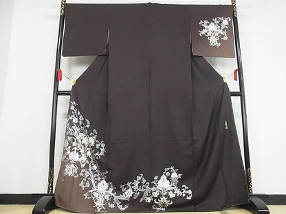 平和屋本店●極上 金彩友禅 卓越技能者・名工・和田光正 訪問着 暈し染め 反端付き 着丈169cm 裄丈69cm 正絹 未使用 3kk3359