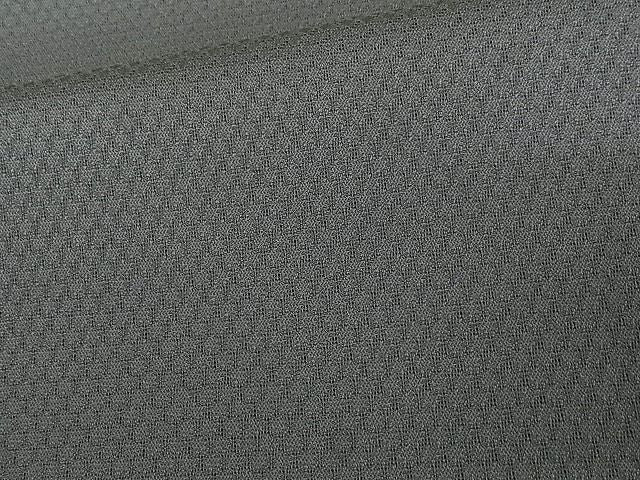 平和屋本店■極上　男性　羽織　単衣　もじり織り　菱紋紗　藍媚茶色地　正絹　逸品　3kk3979 - 平和屋
