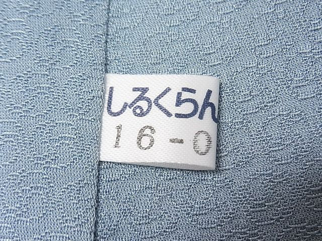 平和屋本店●最高級 城間栄順 本場琉球紅型 訪問着 すずらん 淡黄色地 逸品3s20338