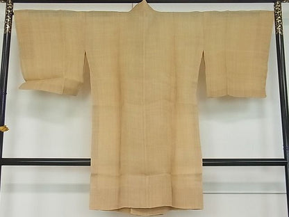 平和屋本店＊希少 夏物 人間国宝 平良敏子 喜如嘉の芭蕉布 道中着 ロング丈 証紙付き 逸品 未使用3s20522