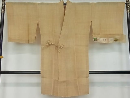 平和屋本店＊希少 夏物 人間国宝 平良敏子 喜如嘉の芭蕉布 道中着 ロング丈 証紙付き 逸品 未使用3s20522