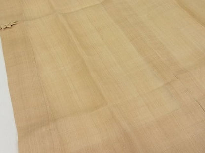 平和屋本店＊希少 夏物 人間国宝 平良敏子 喜如嘉の芭蕉布 道中着 ロング丈 証紙付き 逸品 未使用3s20522
