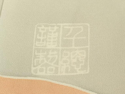 平和屋本店■極上　創業460年・千總　訪問着　駒刺繍　貝桶　貝合わせ花文　赤香色地　金彩　逸品　DZAA2536kh5 - 平和屋