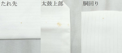 平和屋着物＊夏物　九寸名古屋帯　枝花文　CABJ4680fb