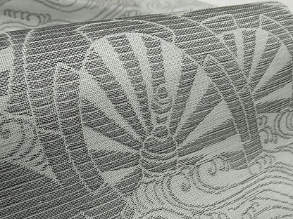 平和屋本店■極上　夏物　西陣　川島織物　九寸名古屋帯　片輪車　正絹　逸品　4kk10005 - 平和屋