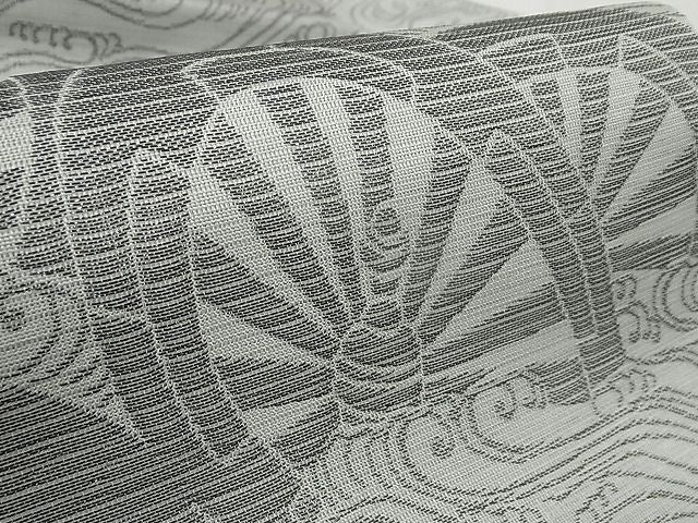 平和屋本店■極上　夏物　西陣　川島織物　九寸名古屋帯　片輪車　正絹　逸品　4kk10005 - 平和屋