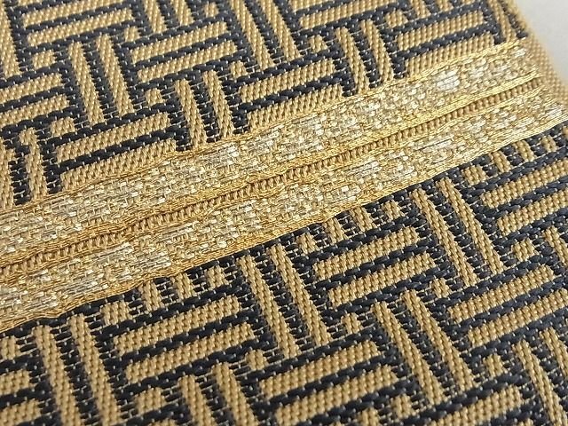 平和屋本店■最高級　龍村平蔵製　六通柄　本袋帯　糸屋金襴　金糸　正絹　逸品　4kk10127 - 平和屋