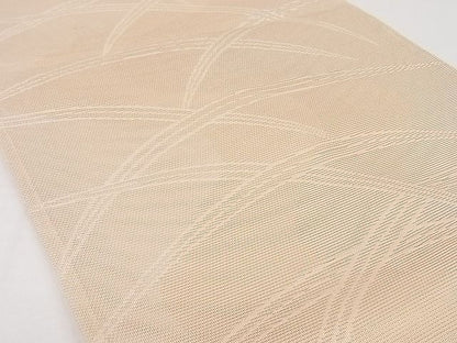平和屋着物■夏物 六通柄袋帯 芝文 金銀糸 正絹 逸品 A-ms558