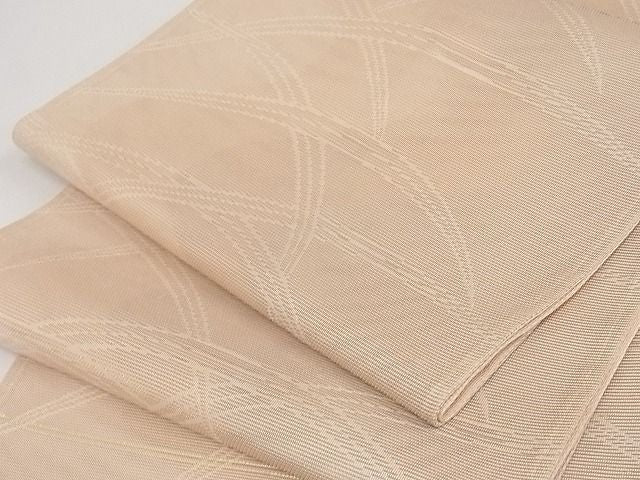 平和屋着物■夏物 六通柄袋帯 芝文 金銀糸 正絹 逸品 A-ms558