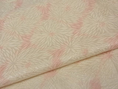 平和屋着物■長襦袢 袷 絞り 菊尽くし地紋 暈し染 正絹 逸品 B-wt6010