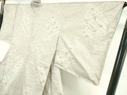 平和屋本店■極上　本場大島紬　白大島　9マルキ　160亀甲　桑原謹製　証紙付き　逸品　未使用　DZAA2044kh4 - 平和屋