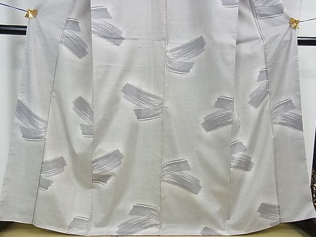 平和屋本店■極上　本場大島紬　白大島紬　桑原織物 二代目　桑原啓之介　9マルキ　白絣　躍進　証紙付 未使用　DZAA1561kh4 - 平和屋