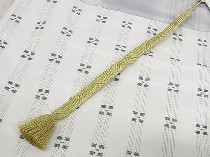 平和屋本店■極上　本場大島紬　長羽織　白大島　9マルキ　手織り　証紙付き　正絹　逸品　KAAA1179kk4 - 平和屋