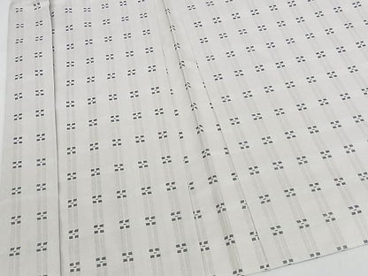 平和屋本店■極上　本場大島紬　長羽織　白大島　9マルキ　手織り　証紙付き　正絹　逸品　KAAA1179kk4 - 平和屋