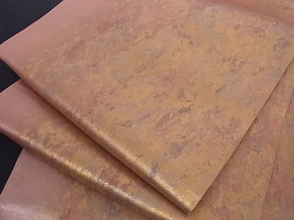 平和屋着物■六通柄袋帯 霞文 引箔 正絹 逸品 A-az3884