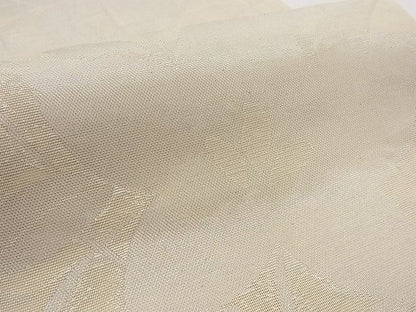 平和屋着物■夏物　六通柄　本袋帯　桔梗文　銀糸　正絹　逸品　B-ph6341