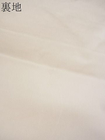平和屋着物■六通太鼓柄袋帯 唐織 草花文 銀糸 逸品 CAAA2505ze