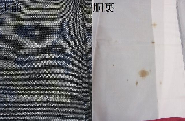 平和屋着物■本場大島紬　草花文　正絹　逸品　AAAI2477Abr