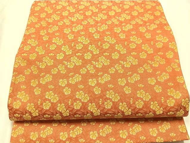 平和屋着物◎六通柄袋帯 花尽し 正絹 逸品 AAAK6536Bsa