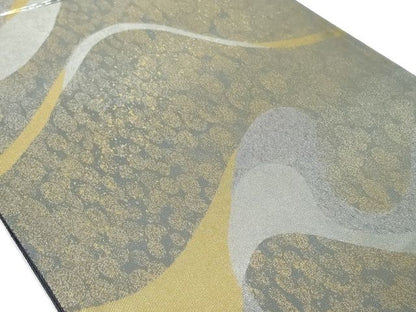 平和屋着物◎六通柄袋帯 流水文 金銀糸 正絹 逸品 AAAK8355Bgw