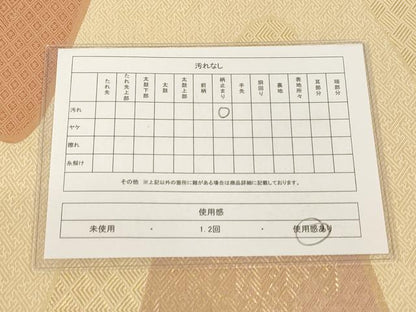 平和屋着物◎佐賀錦 全通柄袋帯 流水文 金糸 正絹 逸品 AAAL3084fw