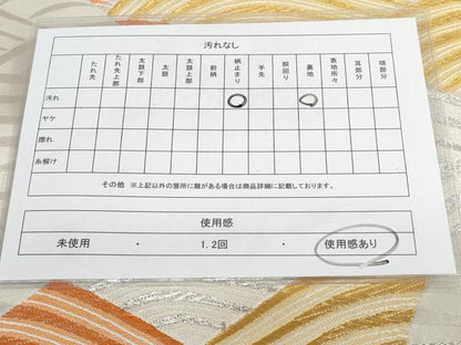 平和屋着物◎六通柄袋帯 立波文 金銀糸 正絹 逸品 AAAL3276ru
