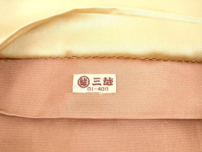 平和屋着物◎太鼓柄袋帯 駒刺繍 立波飛鶴文 金糸 金銀彩 三越扱い 正絹 逸品 AAAL3298ru