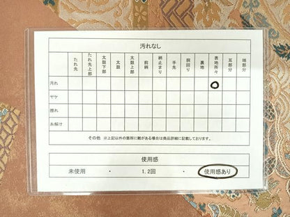 平和屋着物◎六通柄袋帯 色紙重ね鳥獣花文 金糸 引箔 正絹 逸品 AAAL4040wt