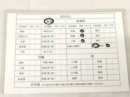 平和屋着物■お召　横段文　正絹　逸品　AAAL5051bw