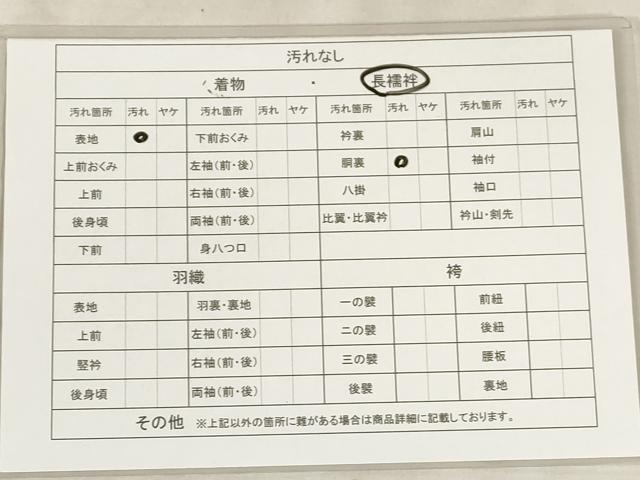 平和屋着物■長襦袢　無双仕立て　流水草花地紋　正絹　逸品　AAAL5128bw
