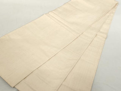 平和屋着物◎太鼓柄袋帯 紬地 草花文 正絹 逸品 AAAL5351az