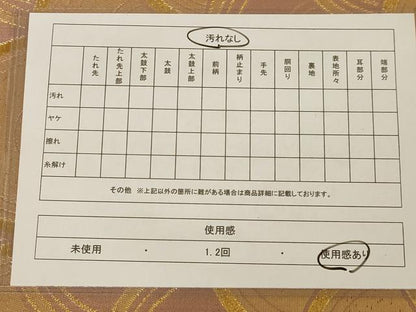 平和屋着物◎佐賀錦 六通柄袋帯 青海波 金糸 正絹 逸品 AAAL7172cx