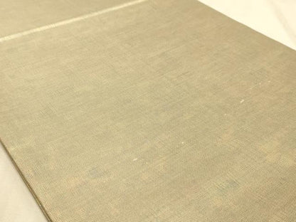 平和屋着物◎全通柄袋帯 霞文 引箔 正絹 逸品 AAAM3468sx