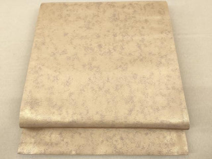 平和屋着物◎六通柄袋帯 霞文 引箔 正絹 逸品 AAAM5077fw