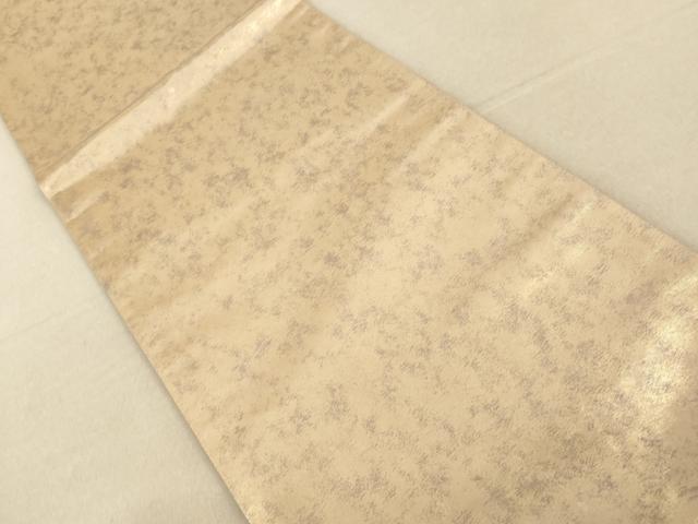 平和屋着物◎六通柄袋帯 霞文 引箔 正絹 逸品 AAAM5077fw