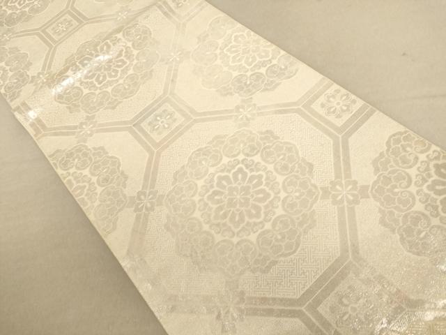 平和屋着物◎六通柄袋帯 蜀江華文 正絹 逸品 AAAM5081fw