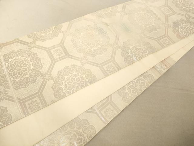 平和屋着物◎六通柄袋帯 蜀江華文 正絹 逸品 AAAM5081fw