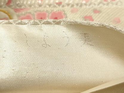平和屋着物◎六通柄袋帯 唐織 しよう美 孔雀文 金銀糸 正絹 逸品 AAAM5128fw