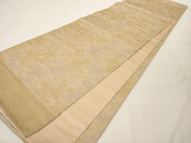 平和屋着物◎砂子綴れ 全通柄袋帯 金糸 正絹 逸品 AAAM5309ey