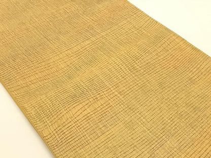 平和屋着物◎六通柄袋帯 霞文 櫛織り箔 鈴乃屋扱い 正絹 逸品 AAAM6936ey