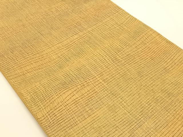 平和屋着物◎六通柄袋帯 霞文 櫛織り箔 鈴乃屋扱い 正絹 逸品 AAAM6936ey