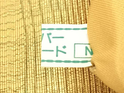平和屋着物◎六通柄袋帯 霞文 櫛織り箔 鈴乃屋扱い 正絹 逸品 AAAM6936ey